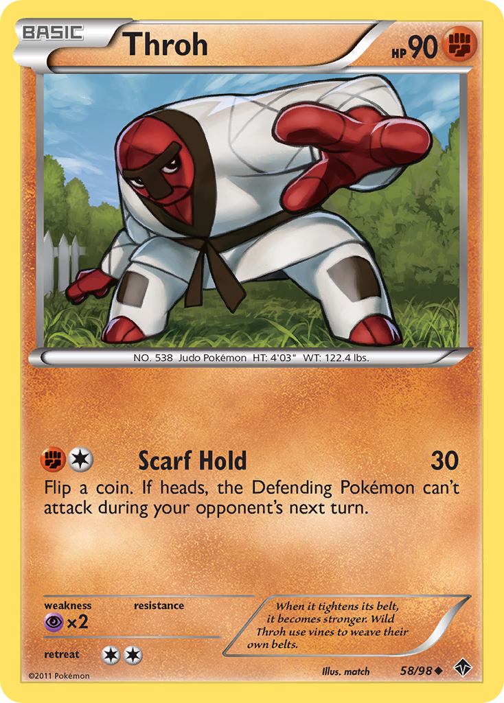 Throh (58/98) [Black & White: Emerging Powers] | Mega City Incorporated