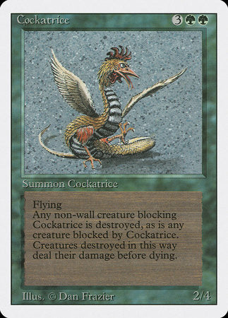 Cockatrice [Revised Edition] | Mega City Incorporated