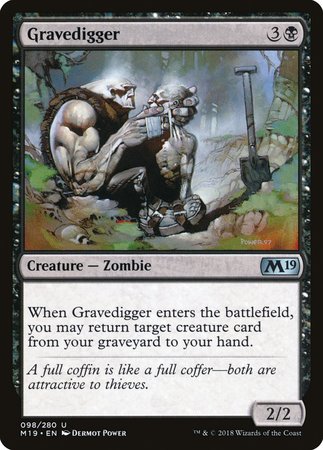 Gravedigger [Core Set 2019] | Mega City Incorporated