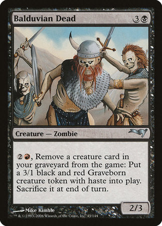Balduvian Dead [Coldsnap Theme Decks] | Mega City Incorporated