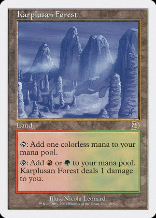 Karplusan Forest [Deckmasters] | Mega City Incorporated