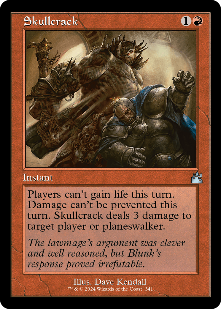 Skullcrack (Retro Frame) [Ravnica Remastered] | Mega City Incorporated