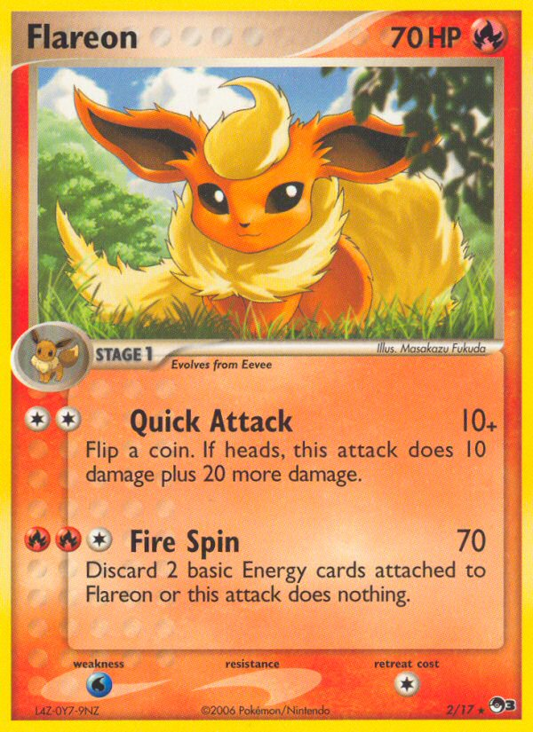 Flareon (2/17) [POP Series 3] | Mega City Incorporated