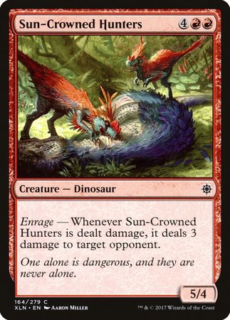 Sun-Crowned Hunters [Ixalan] | Mega City Incorporated