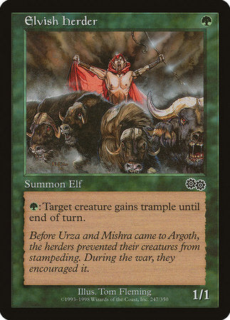 Elvish Herder [Urza's Saga] | Mega City Incorporated