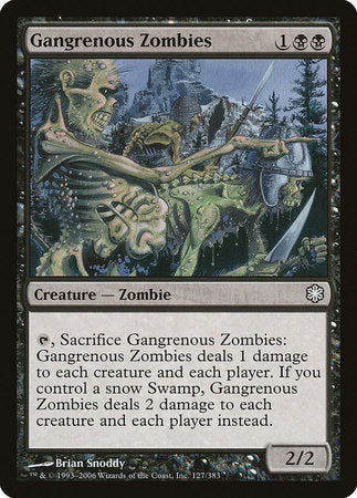 Gangrenous Zombies [Coldsnap Theme Decks] | Mega City Incorporated