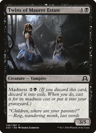 Twins of Maurer Estate [Shadows over Innistrad] | Mega City Incorporated