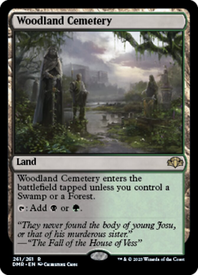 Woodland Cemetery [Dominaria Remastered] | Mega City Incorporated