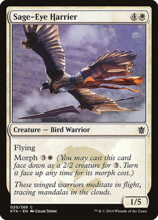 Sage-Eye Harrier [Khans of Tarkir] | Mega City Incorporated