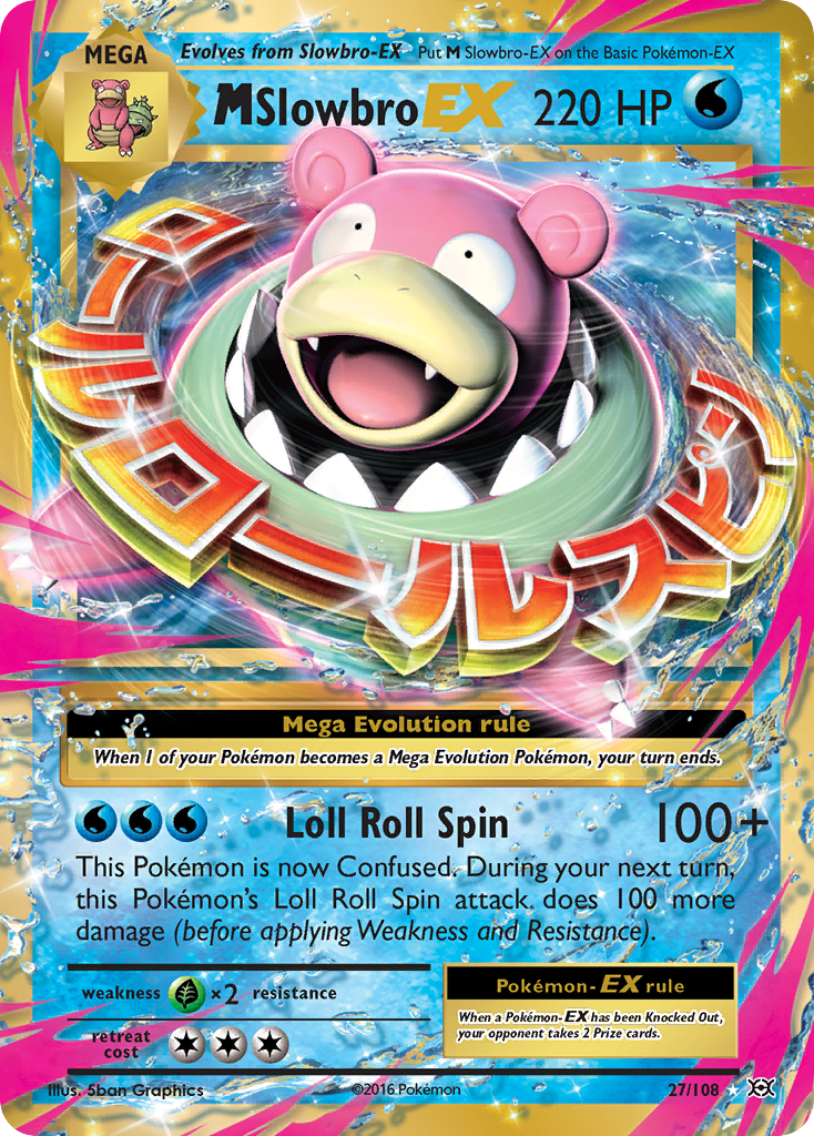 M Slowbro EX (27/108) [XY: Evolutions] | Mega City Incorporated