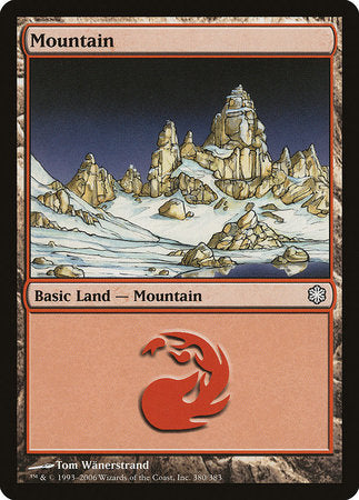 Mountain (380) [Coldsnap Theme Decks] | Mega City Incorporated