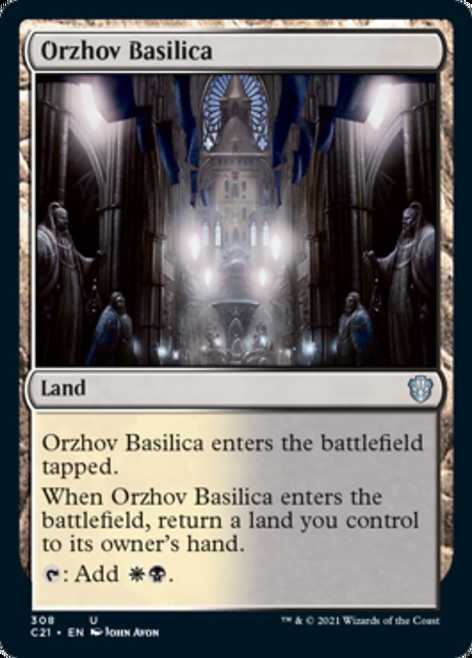 Orzhov Basilica [Commander 2021] | Mega City Incorporated