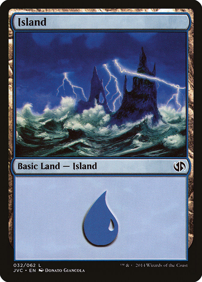 Island (32) [Duel Decks Anthology] | Mega City Incorporated