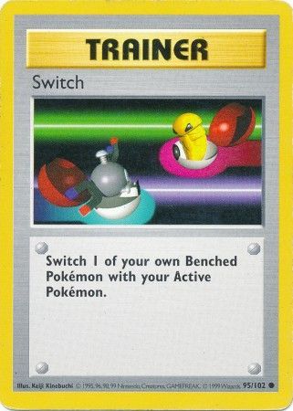 Switch (95/102) [Base Set Shadowless Unlimited] | Mega City Incorporated