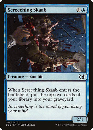 Screeching Skaab [Duel Decks: Blessed vs. Cursed] | Mega City Incorporated