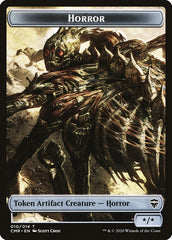 Horror // Zombie Token [Commander Legends Tokens] | Mega City Incorporated