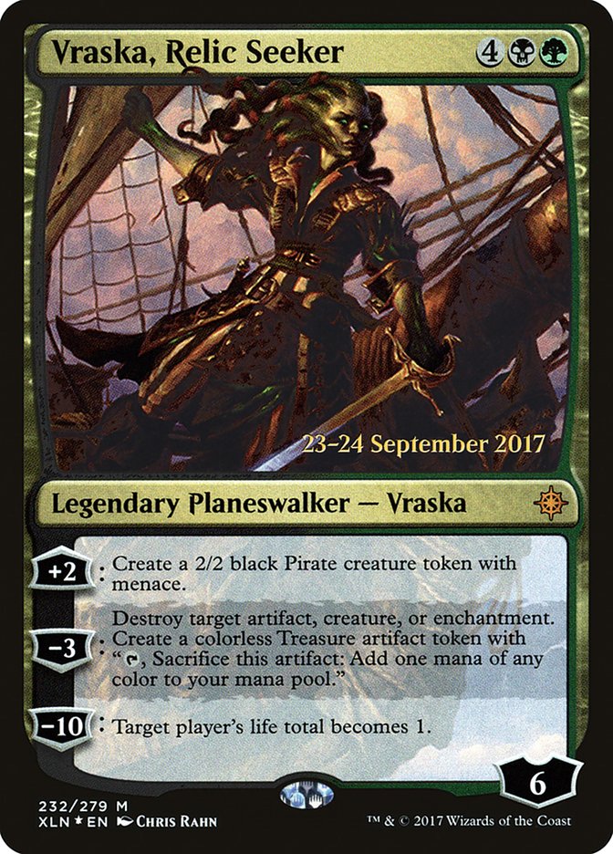 Vraska, Relic Seeker  [Ixalan Prerelease Promos] | Mega City Incorporated