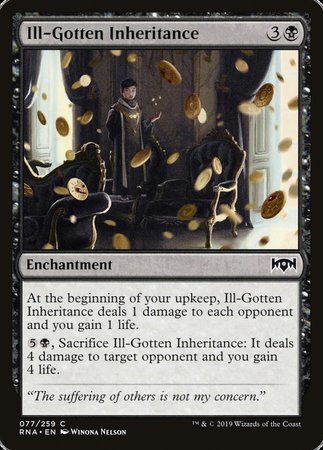 Ill-Gotten Inheritance [Ravnica Allegiance] | Mega City Incorporated