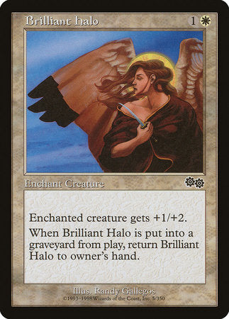 Brilliant Halo [Urza's Saga] | Mega City Incorporated