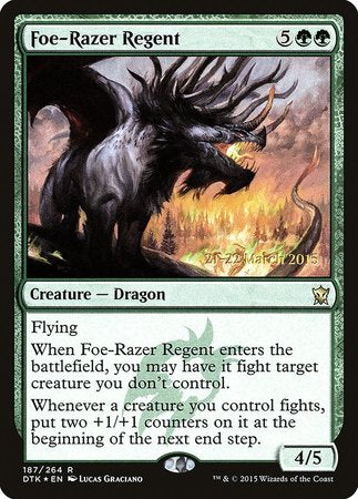 Foe-Razer Regent [Dragons of Tarkir Promos] | Mega City Incorporated