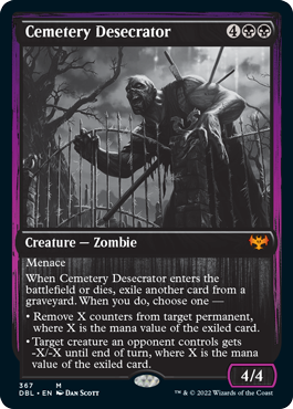 Cemetery Desecrator [Innistrad: Double Feature] | Mega City Incorporated