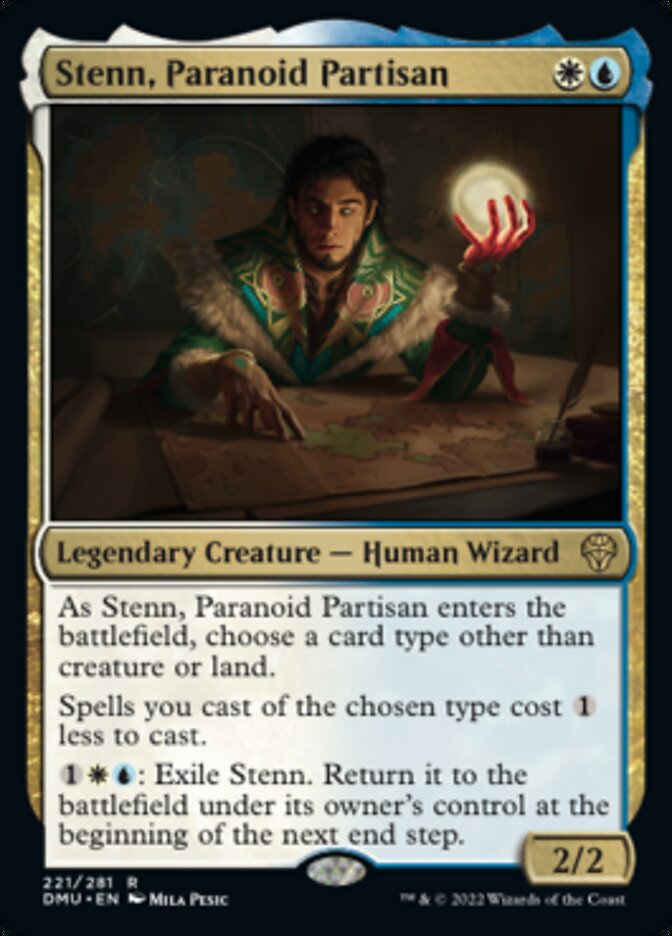 Stenn, Paranoid Partisan [Dominaria United] | Mega City Incorporated