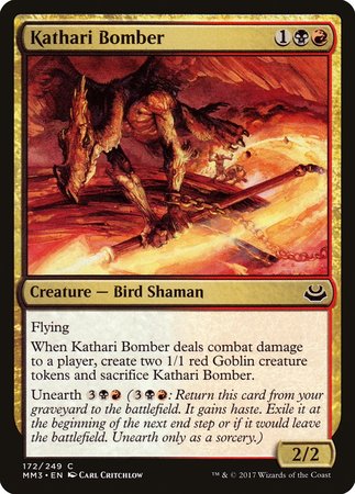 Kathari Bomber [Modern Masters 2017] | Mega City Incorporated