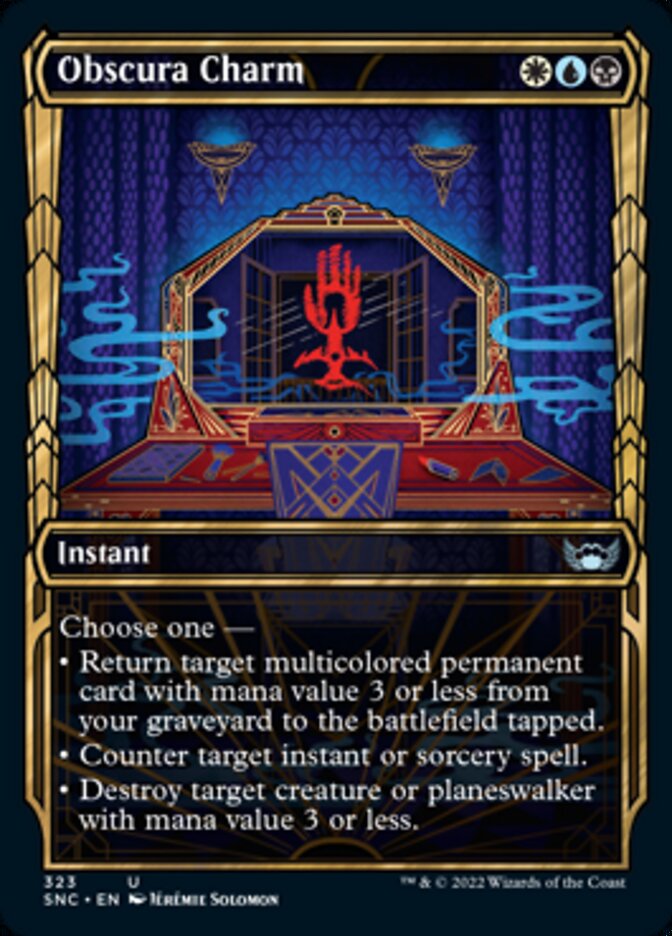 Obscura Charm (Showcase Golden Age) [Streets of New Capenna] | Mega City Incorporated