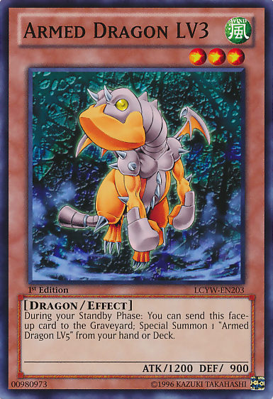 Armed Dragon LV3 [LCYW-EN203] Common | Mega City Incorporated