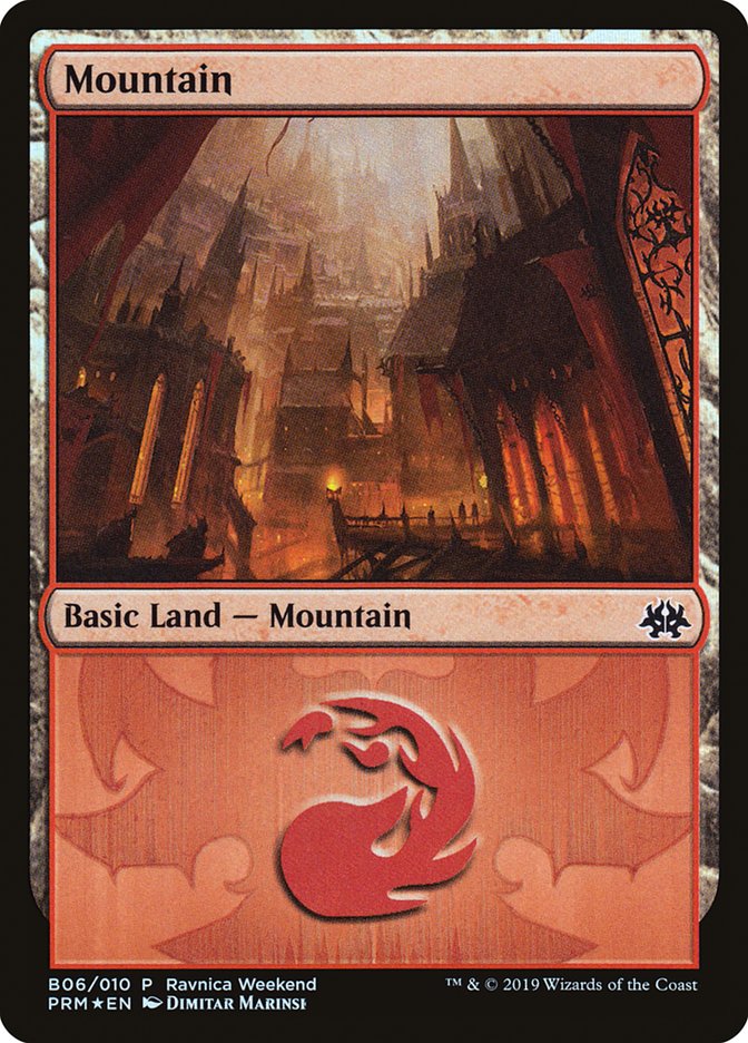 Mountain (B06) [Ravnica Allegiance Guild Kit] | Mega City Incorporated