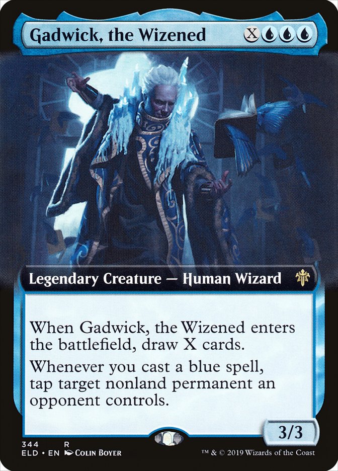 Gadwick, the Wizened (Extended Art) [Throne of Eldraine] | Mega City Incorporated