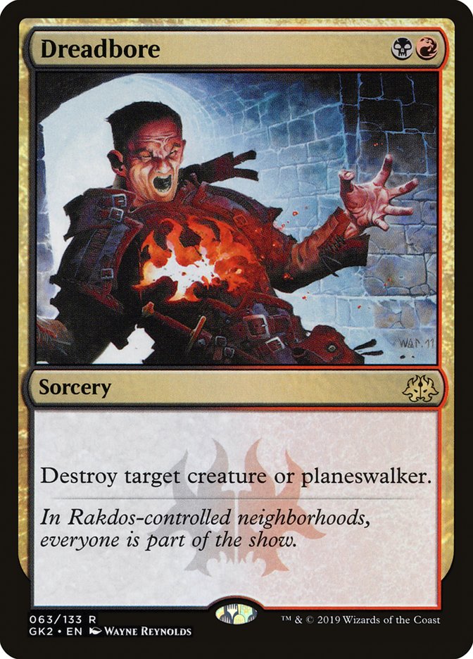 Dreadbore [Ravnica Allegiance Guild Kit] | Mega City Incorporated
