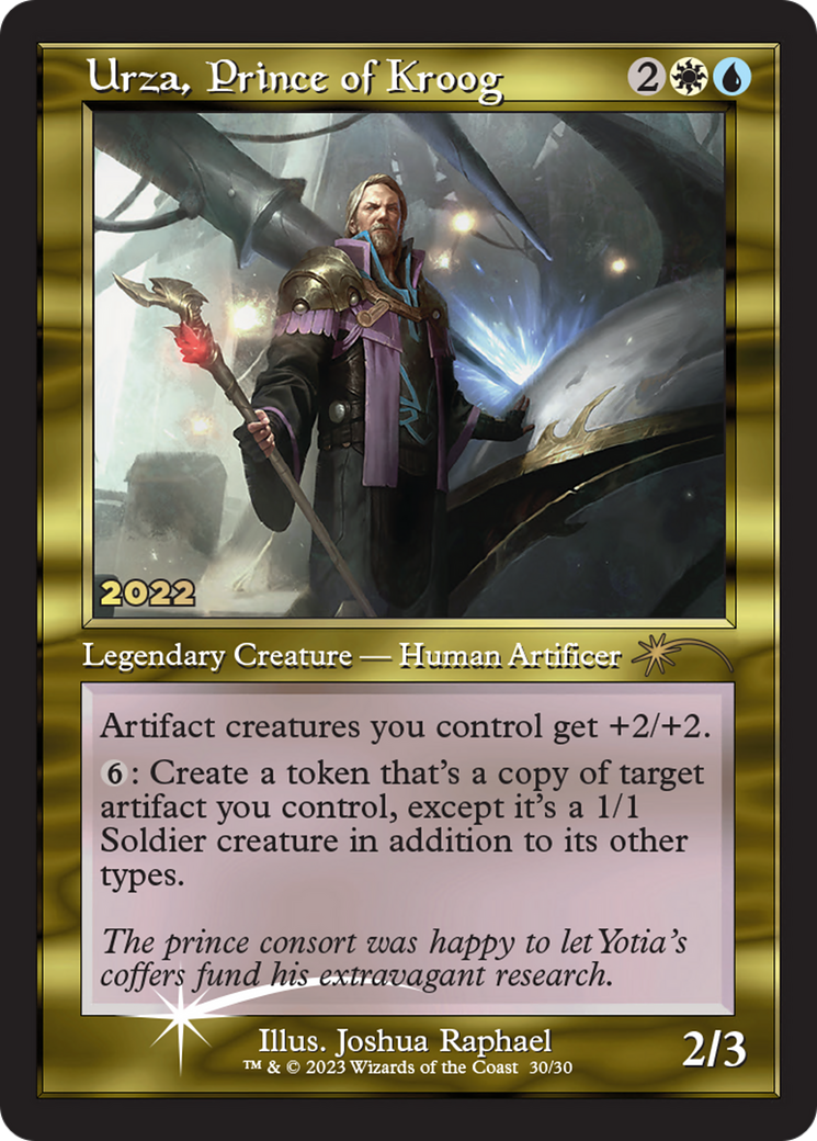 Urza, Prince of Kroog [30th Anniversary Promos] | Mega City Incorporated