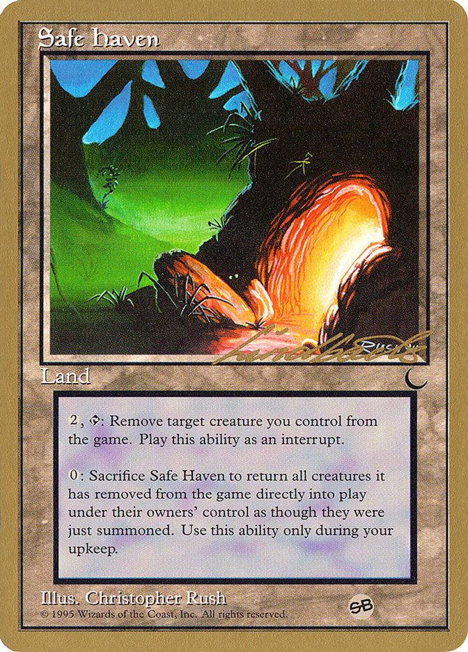 Safe Haven (Leon Lindback) (SB) [Pro Tour Collector Set] | Mega City Incorporated