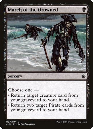 March of the Drowned [Ixalan] | Mega City Incorporated