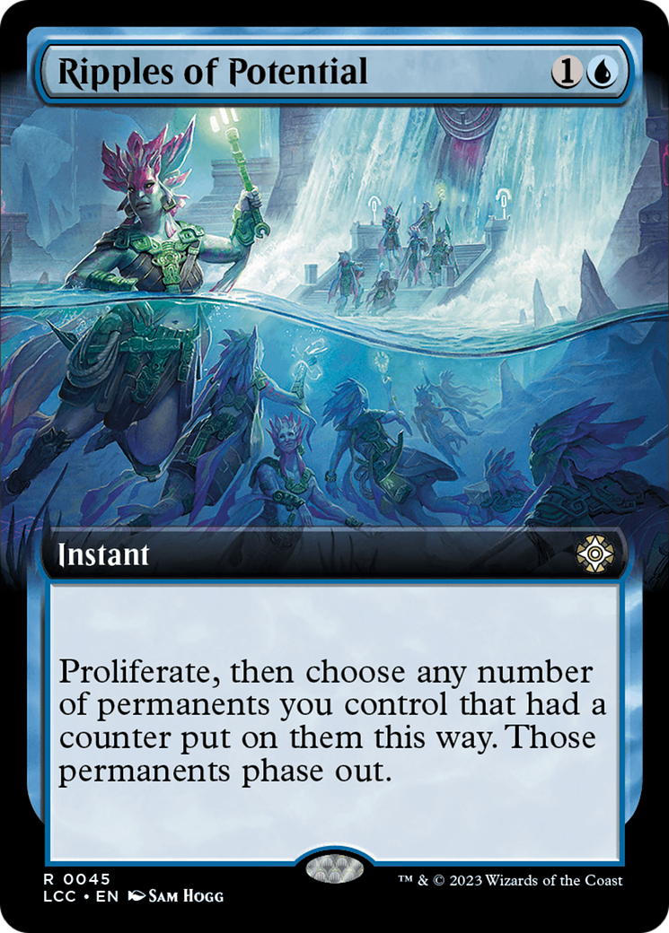 Ripples of Potential (Extended Art) [The Lost Caverns of Ixalan Commander] | Mega City Incorporated