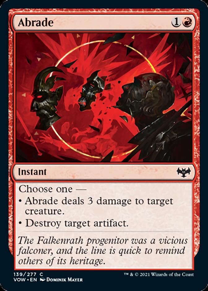 Abrade [Innistrad: Crimson Vow] | Mega City Incorporated