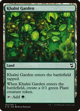 Khalni Garden [Commander 2018] | Mega City Incorporated