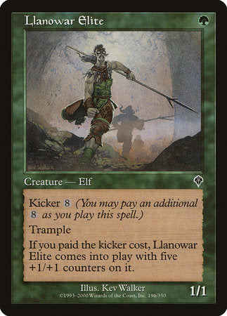 Llanowar Elite [Invasion] | Mega City Incorporated