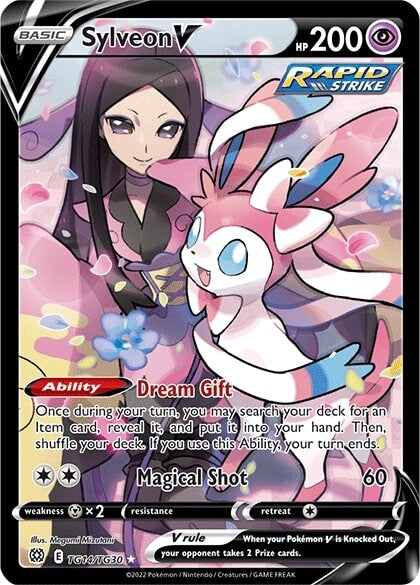 Sylveon V (TG14/TG30) [Sword & Shield: Brilliant Stars] | Mega City Incorporated