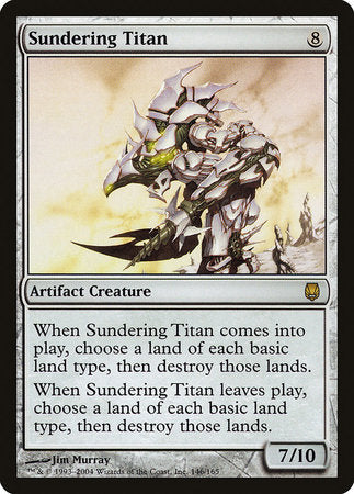 Sundering Titan [Darksteel] | Mega City Incorporated