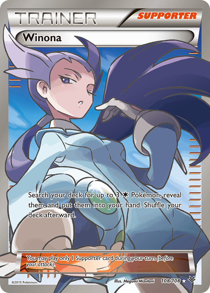 Winona (108/108) [XY: Roaring Skies] | Mega City Incorporated