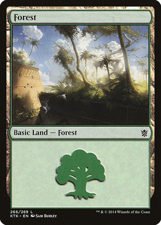 Forest (266) [Khans of Tarkir] | Mega City Incorporated