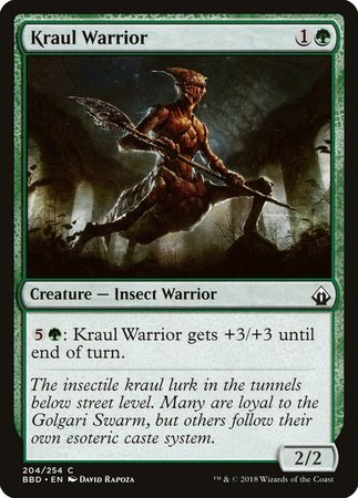 Kraul Warrior [Battlebond] | Mega City Incorporated