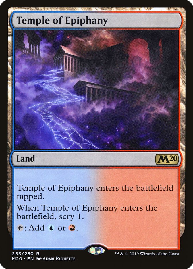Temple of Epiphany [Core Set 2020] | Mega City Incorporated