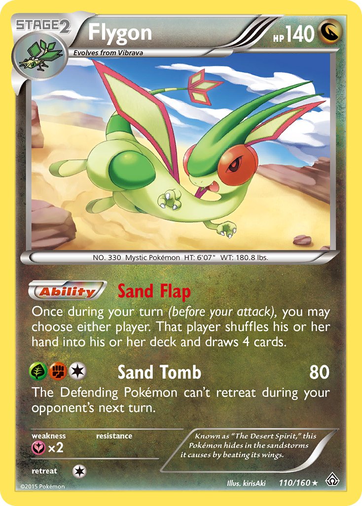 Flygon (110/160) (Cosmos Holo) (Blister Exclusive) [XY: Primal Clash] | Mega City Incorporated