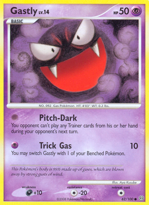 Gastly (62/100) [Diamond & Pearl: Stormfront] | Mega City Incorporated