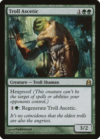 Troll Ascetic [Commander 2011] | Mega City Incorporated