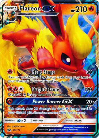 Flareon GX (SM171) (Jumbo Card) [Sun & Moon: Black Star Promos] | Mega City Incorporated