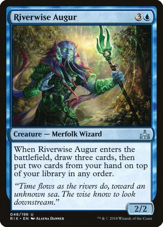 Riverwise Augur [Rivals of Ixalan] | Mega City Incorporated